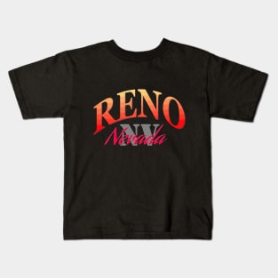 City Pride: Reno, Nevada Kids T-Shirt